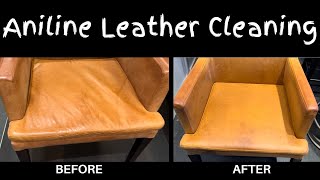 How To Clean Aniline and Semi Aniline Leather [upl. by Naxor649]