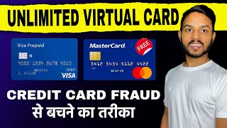 How to Create Unlimited Free Visa  master Virtual Cards  HDFC Netsafe virtual Card [upl. by Leann]