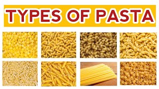 Different Types Of Pasta Names And Pictures Types Of Pasta Shapes And Names [upl. by Caplan]