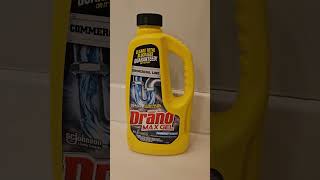 REVIEW Drano Max Gel Drain Clog Remover and Cleaner for Shower or Sink Drains Unclogs Hair Scum [upl. by Jard]