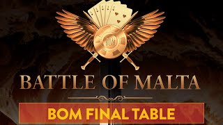 Battle of Malta Final Table Autumn 2024 Italian Commentary [upl. by Oraneg97]