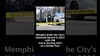 Memphis TN  Broke Homicide Record in 2023  Starts out 2024 on Similar Pace [upl. by Robet]