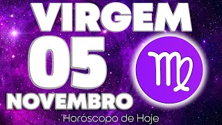 🤑CHEIRA A DINHEIRO❗ VEJO MUITAS NOTAS💵 Virgem ♍ Horóscopo do dia de hoje 5 de novembro 2024 🔮 tarô [upl. by Shanly]