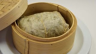 HOW TO MAKE REAL RESTAURANT DIM SUM Lo mai gai 糯米鸡的做法 [upl. by Corenda113]