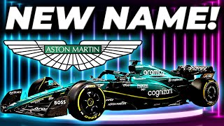 Aston Martin REVEAL NEW TEAM NAME For The 2024 Season [upl. by Eldora]