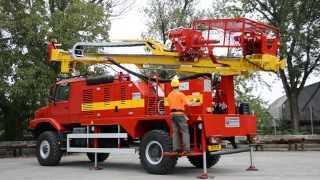 MI12 mounted on truck for WATER WELLS DRILLING [upl. by Mallis]