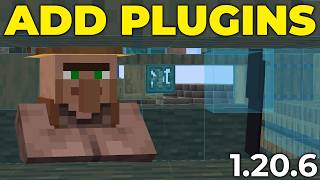 How To Add Plugins to a Minecraft Server in 1206 [upl. by Eellek]