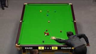 Snooker 2014 MastersWalden V OSullivan 6 HD [upl. by Auberon]