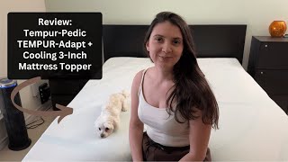 Tempurpedic TEMPURAdapt Mattress Topper Review  Best Mattress Topper [upl. by Normy]