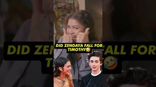 Did Zendaya Fall for Timothée Chalamet shorts [upl. by Black]