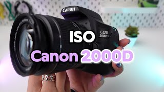 Canon EOS 2000D ISO Settings Guide [upl. by Ehrsam]