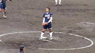 081108デンソー増淵まり子 投球練習 女子ソフトボール日本リーグ決勝Ｔ [upl. by Bevis]