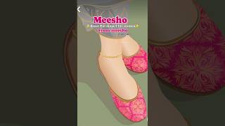 Mojari in affordable price😍 meesho youtubeshorts [upl. by Einahpehs390]