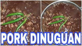 PORK DINUGUAN  EASY COOKING RECIPE  DINARDARAAN TI ILOKANO [upl. by Robbert18]