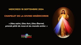 Chapelet de la Divine Miséricorde du mercredi 18 septembre 2024 avec Hélène de la Grâce [upl. by Marks]