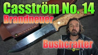 Darauf habt ihr gewartet I Brandneues Bushcraft Campknife I Casström No 14 I Casström Facts I [upl. by Darahs455]