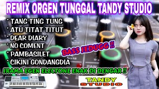 REMIX ORGEN TUNGGAL TANDY STUDIO❗Irama Egen Elektun enak di dengar❗Tang ting tung Atu titat titut [upl. by Morganne348]