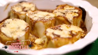 🍽 Receita de Lasanha a Rondelli 🍽 Divino Minuto  Receitas Divinas [upl. by Arimas791]