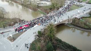 Demo gegen rechts in Lübeck [upl. by Adian]