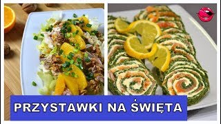 Przystawki na Wigilię  Wielkanoc  Święta 🎅🎄🐣🐥 7 PRZEPISÓW   Atlas Smaków [upl. by Eatnahc]