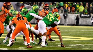 Taki Taimani  Defensive Tackle  Oregon  2023 Highlights  2024 NFL Draft [upl. by Gerianne]