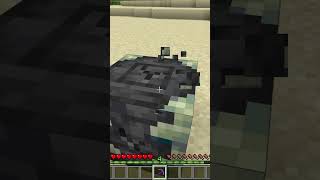 REINFORCED DEEPSLATE CAN BE BROKEN IN MINECRAFT minecraft shorts gaming [upl. by Sine]