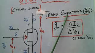 BASIC ELECTRONICS SESSION43 JFET PARAMETERS AND THEIR RELATIONSHIP FOR BEBTECH BY ASIF ANSARI [upl. by Atilem]