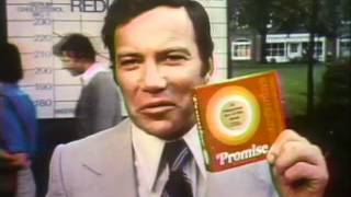 William Shatner for Promise Margarine 1974 TV commercial [upl. by Amling]