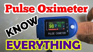 How Pulse Oximeter Works✅What is PI amp SPO2⚡ Identify fake Pulse Oximeter😢 How to use  Som Tips [upl. by Toiboid]