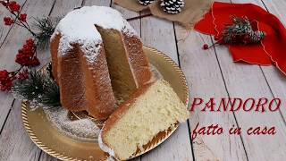 PANDORO FATTO IN CASA ricetta facile e senza macchinari [upl. by Ahsenev]