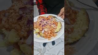 Jacket potato in air fryer for full recipe u can watch my vlog [upl. by Maddy]