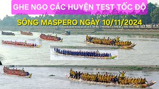 GHE NGO CÁC HUYỆN TEST TỐC ĐỘ QUÁ KHỦNG TRÊN SÔNG MASPERO NGÀY 10112024 [upl. by Oecam857]