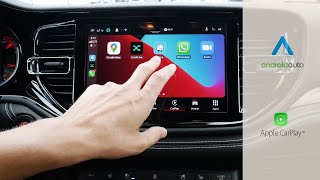 uConnect 5 Media screen in the Dodge Durango  Setting up Android Auto Apple Car Play and more [upl. by Radley510]