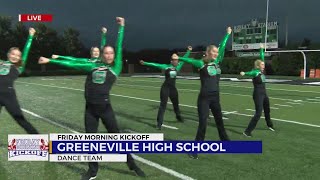 Friday Morning Kickoff Greeneville High School Dance Team [upl. by Doowron]