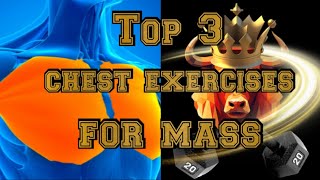 quotTop 3 Chest Exercises For Massquot 100army biggerchest fyp chestday [upl. by Chrisman]