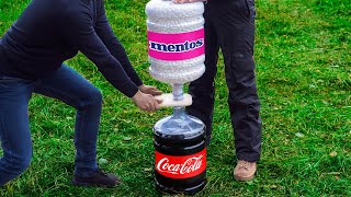 Experiment Coca Cola VS Mentos [upl. by Lerraf836]