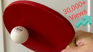 How to boost your table tennis rubber  technique 2  stickey spin Increase Ping Pong Grip spin [upl. by Skeie316]