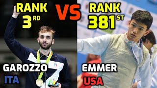 17 yr old American beats Rio Olympic Champion Fencing [upl. by Tung]