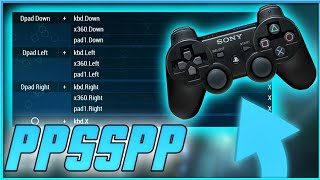 🔧How To Setup ANY Controller in PPSSPP Emulator PC✔️  Generic USB Gamepad [upl. by Briney]