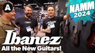 Ibanez  NAMM 2024 [upl. by Aerbas]