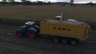 Loonwerken De Ridder amp Zonen Claas Jaguar 960 [upl. by Atteve220]