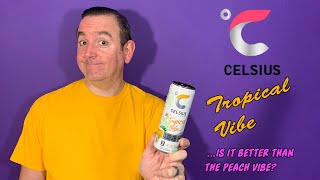 Celsius Tropical Vibe Review EnergyFitness drink for the summer [upl. by Uok87]