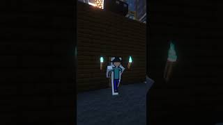 Un kikoo dans un couloir hanté  Ça tourne mal minecraft [upl. by Litha648]