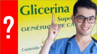 GLICERINA Para que Sirve Glicerina y Como se toma  Y MAS 💊 [upl. by Warner]