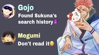 What’s in Sukuna’s search history Jujut kaisen discord memes [upl. by Abate]