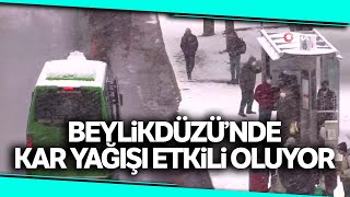 Beylikdüzünde Kar Yağışı Etkili Oluyor [upl. by Patsy]