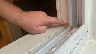 Poor window install will drain water into the wall bloodhoundhomeinspection diy [upl. by Dyraj]