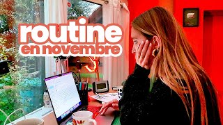 ROUTINE NORMALE DUNE JOURNÉE EN NOVEMBRE bruits du quotidien [upl. by Fancie]