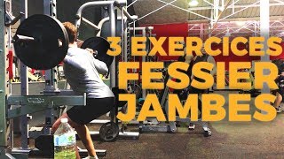 3 exercices FESSIERJAMBES incontournables en Musculation [upl. by Quintin544]