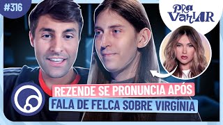 PRA VARIAR Rezende reage ao Felca Sabrina e Nicolas recebem apoio Roça formada na Fazenda  DiaTV [upl. by Nymsaj]